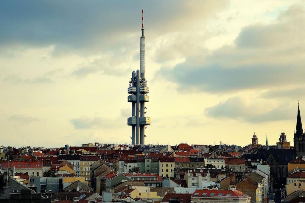 Rooftop Penthouse With Terrace, Prime Location Praha